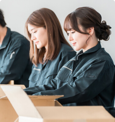 不用品の仕分け